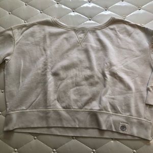 Cropped Polo Sweatshirt